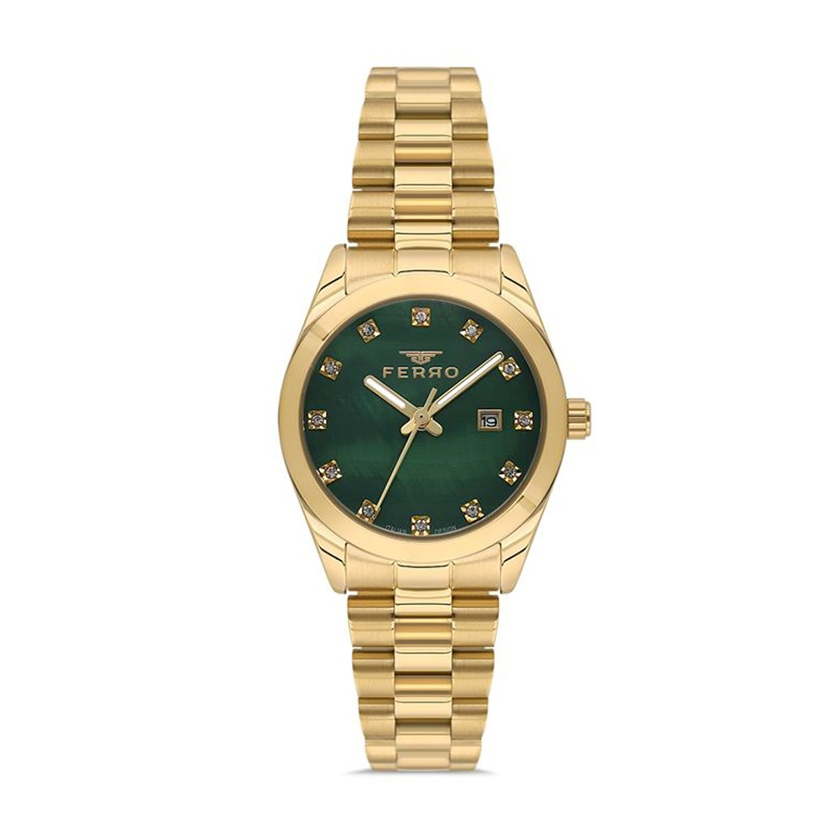 MONTRE FERRO FEMME SIMPLE ACIER